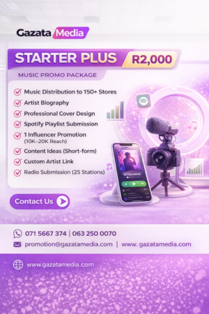 Music Promotion Package -STARTER PLUS