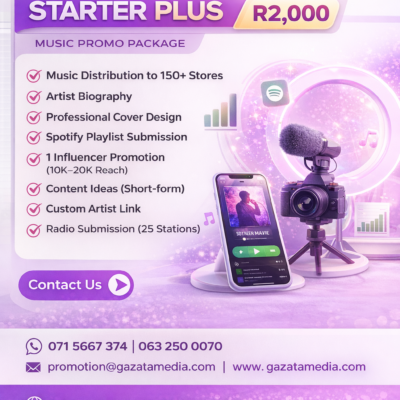 Music Promotion Package -STARTER PLUS