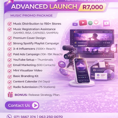 ADVANCED LAUNCH - Music Promotion Package